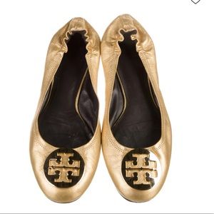 Tory Burch reva flats size 8.5 grate condition